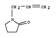 1-(Allyl)pyrrolidin-2-one结构式