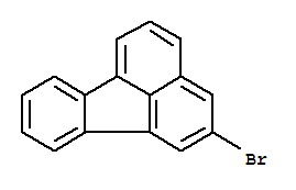 Structure of 2-bromofluoranthene