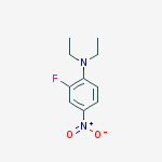 N,N-Diethyl-2-fluoro-4-nitroaniline结构式