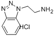 Structure of 2-BENZOTRIAZOL-1-YL-ETHYLAMINE HCL
