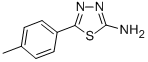 Structure of 2-AMINO-5-(4-METHYLPHENYL)-1 3 4-THIADI&