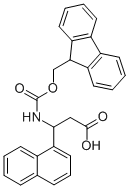 Structure of (R,S)-FMOC-3-AMINO-3-(1-NAPHTHYL)-PROPIONIC ACID