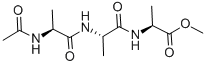 Structure of N-ACETYL-ALA-ALA-ALA METHYL ESTER