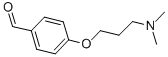 Structure of 4-[3-(Dimethylamino)propoxy]benzaldehyde