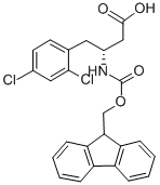 Structure of FMOC-(R)-3-AMINO-4-(2,4-DICHLORO-PHENYL)-BUTYRIC ACID