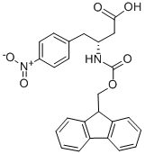 Structure of FMOC-(R)-3-AMINO-4-(4-NITRO-PHENYL)-BUTYRIC ACID