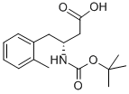 Structure of BOC-(R)-3-AMINO-4-(2-METHYL-PHENYL)-BUTYRIC ACID