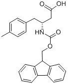Structure of FMOC-(R)-3-AMINO-4-(4-METHYL-PHENYL)-BUTYRIC ACID