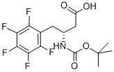 Structure of BOC-(R)-3-AMINO-4-(PENTAFLUORO-PHENYL)-BUTYRIC ACID