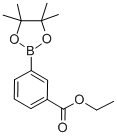 Structure of ETHYL 3-(4,4,5,5-TETRAMETHYL-1,3,2-DIOXABOROLAN-2-YL)BENZOATE