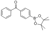 Structure of 4-(PHENYLCARBONYL)PHENYLBORONIC ACID, PINACOL ESTER
