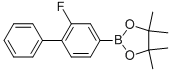 Structure of 2-(2-Fluorobiphenyl-4-yl)-4,4,5,5-tetramethyl-1,3,2-dioxaborolane
