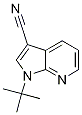 1H-Pyrrolo[2,3-b]pyridine-3-carbonitrile, 1-(1,1-diMethylethyl)-结构式