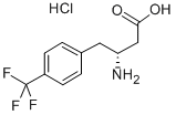 Structure of (R)-3-AMINO-4-(4-TRIFLUOROMETHYLPHENYL)BUTANOIC ACID HYDROCHLORIDE