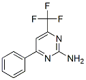 Structure of 2-AMINO-4-PHENYL-6-(TRIFLUOROMETHYL)PYRIMIDINE