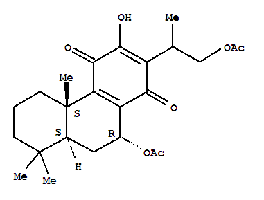 Structure of 16-Acetoxy-7-O-acetylhorminone
