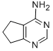 6,7-二氢-5H-环戊并[D]嘧啶-4-胺结构式