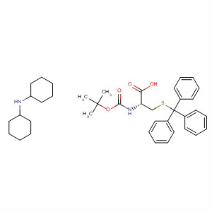Structure of Boc-Cys(Trt)-OH DCHA