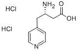 Structure of (S)-3-AMINO-4-(4-PYRIDYL)-BUTYRIC ACID-2HCL