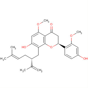 Structure of Kurarinone, 2'-O-methyl-