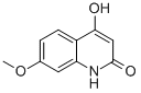 4-羟基-7-甲氧基喹啉-2-酮结构式