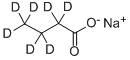 SODIUM BUTYRATE-D7结构式