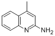 Structure of 4-METHYL-2-QUINOLINAMINE