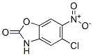 Structure of 5-chloro-6-nitro-3H-benzooxazol-2-one