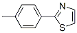 Structure of 2-p-tolylthiazole
