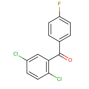 Methanone, (2,5-dichlorophenyl)(4-fluorophenyl)-结构式
