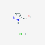 1H-pyrazol-5-ylmethanol,hydrochloride结构式