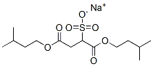 磺基丁二酸-1,4-二(3-甲基丁基)酯钠盐结构式