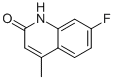 Structure of 7-FLUORO-4-METHYLQUINOLIN-2(1H)-ONE