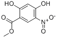 Structure of BENZOIC ACID 2,4-DIHYDROXY-5-NITRO-,METHYL ESTER