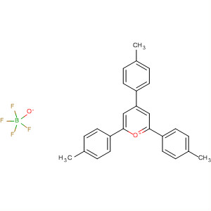 Structure of Pyrylium, 2,4,6-tris(4-methylphenyl)-, tetrafluoroborate(1-)