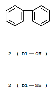 [1,1'-Biphenyl]-ar,ar'-diol,ar,ar'-dimethyl-结构式