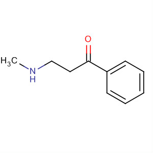 1-Propanone, 3-(methylamino)-1-phenyl-结构式