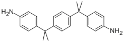 Structure of ALPHA,ALPHA'-BIS(4-AMINOPHENYL)-1,4-DIISOPROPYLBENZENE