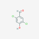 Structure of 2,5-dichloro-4-hydroxybenzaldehyde