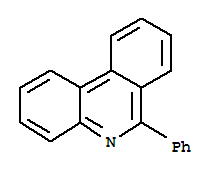 Structure of 6-Phenylphenanthridine