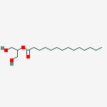 Structure of MONOMYRISTIN