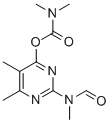 Structure of DESMETHYL-FORMAMIDO-PIRIMICARB