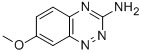 Structure of 1,2,4-BENZOTRIAZIN-3-AMINE, 7-METHOXY-