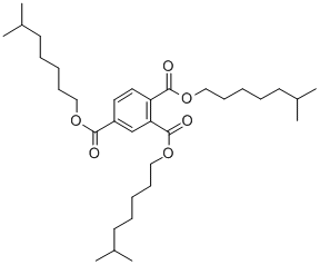 Structure of TRI-ISO-OCTYL TRIMELLITATE