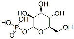 Structure of [(3S,4S,5S,6R)-3,4,5-trihydroxy-6-(hydroxymethyl)oxan-2-yl]oxyphosphonic acid