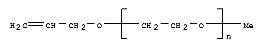 Structure of Poly(oxy-1,2-ethanediyl), .alpha.-methyl-.omega.-(2-propenyloxy)-