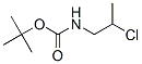Structure of CARBAMIC ACID (2-CHLOROPROPYL)-,TERT-BUTYL ESTER