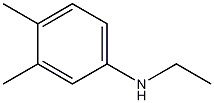 Structure of benzenamine, N-ethyl-3,4-dimethyl-