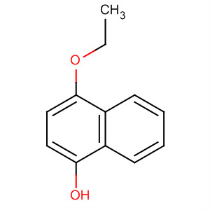 Structure of 1-Naphthalenol, 4-ethoxy-