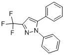 Structure of 1,5-DIPHENYL-3-TRIFLUOROMETHYL-1H-PYRAZOLE